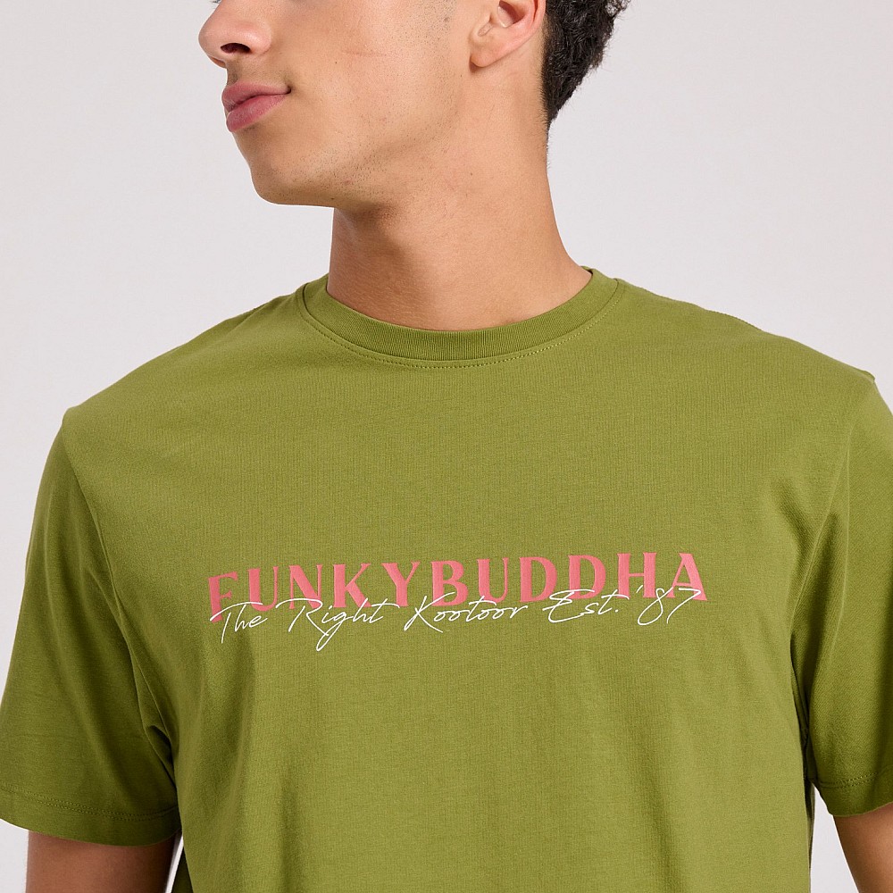 FUNKY BUDDHA Ανδρικό T-Shirt FBM009-095-04