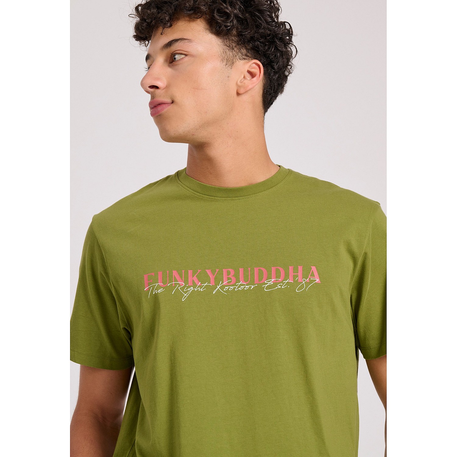 FUNKY BUDDHA Ανδρικό T-Shirt FBM009-095-04
