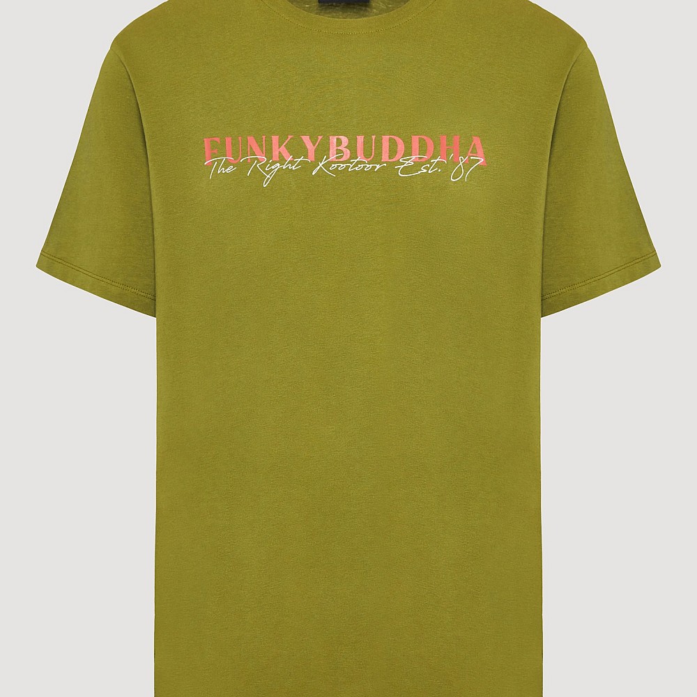 FUNKY BUDDHA Ανδρικό T-Shirt FBM009-095-04