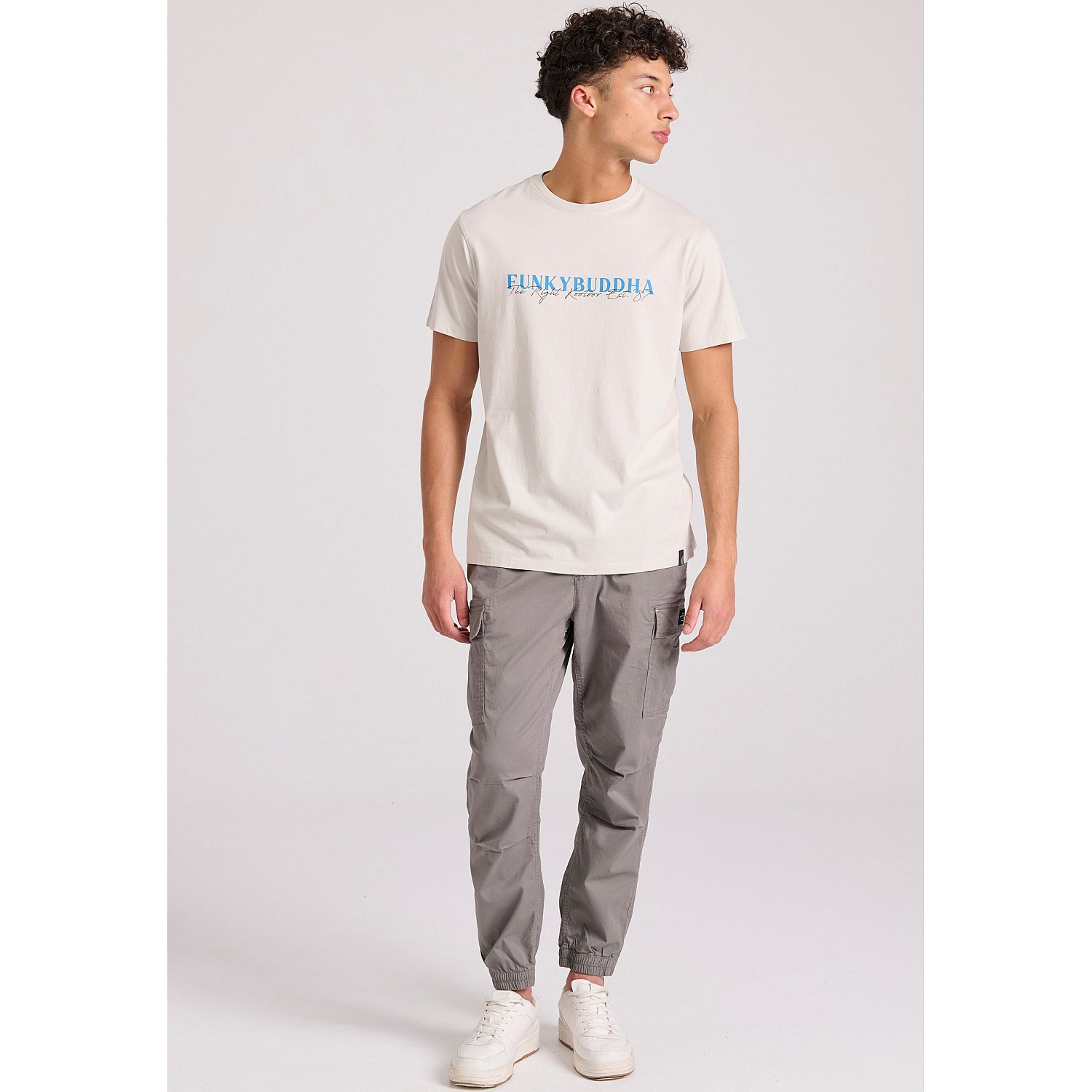 FUNKY BUDDHA Ανδρικό T-Shirt FBM009-095-04