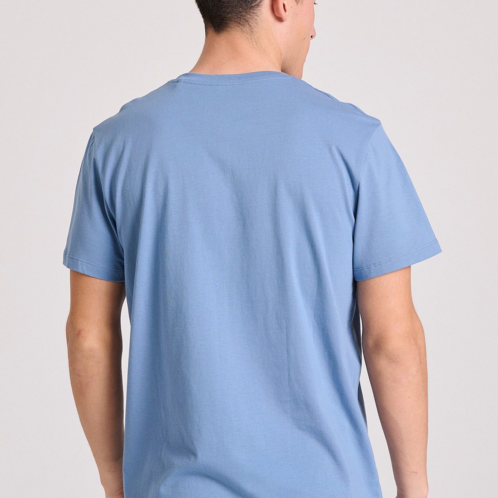 FUNKY BUDDHA Ανδρικό T-Shirt Με Branded Retro Τύπωμα FBM009-097