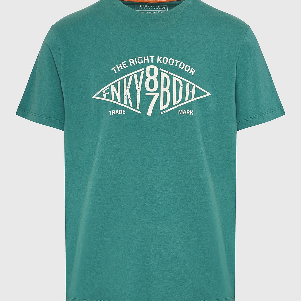 FUNKY BUDDHA Ανδρικό T-Shirt FBM009-098-04
