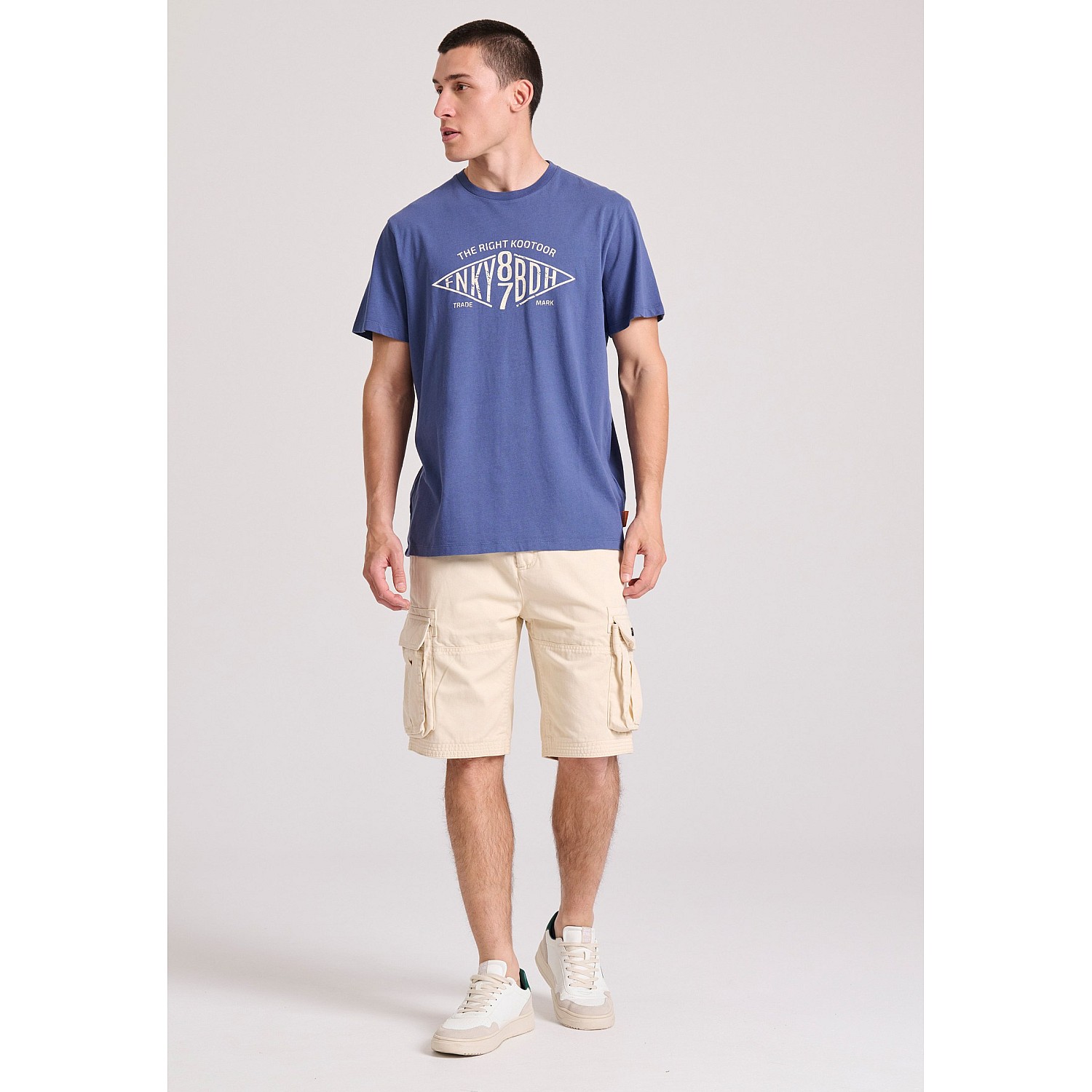 FUNKY BUDDHA Ανδρικό T-Shirt FBM009-098-04