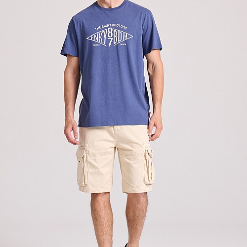 FUNKY BUDDHA Ανδρικό T-Shirt FBM009-098-04