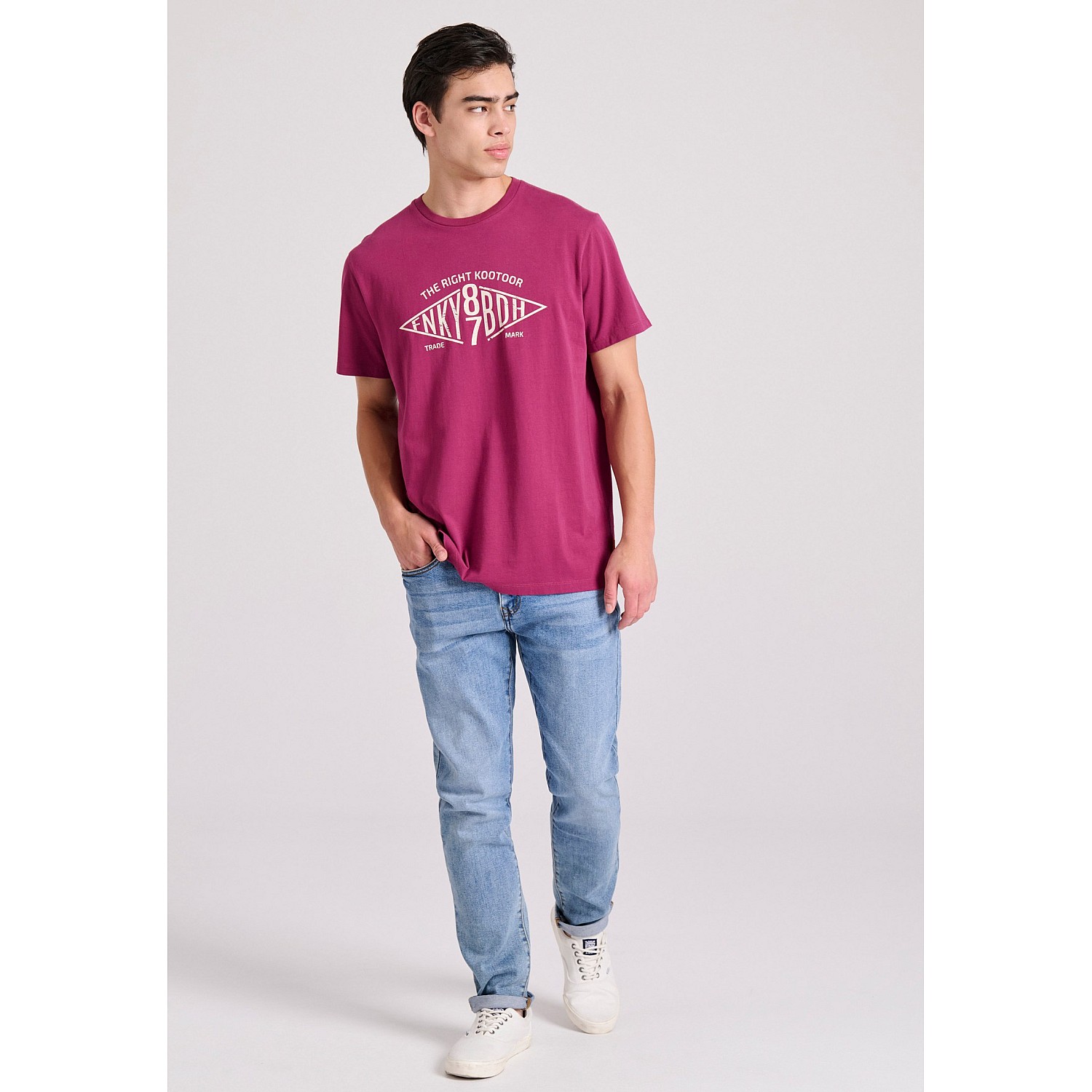 FUNKY BUDDHA Ανδρικό T-Shirt FBM009-098-04