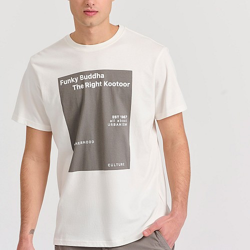 FUNKY BUDDHA Ανδρικό T-Shirt FBM009-311-04