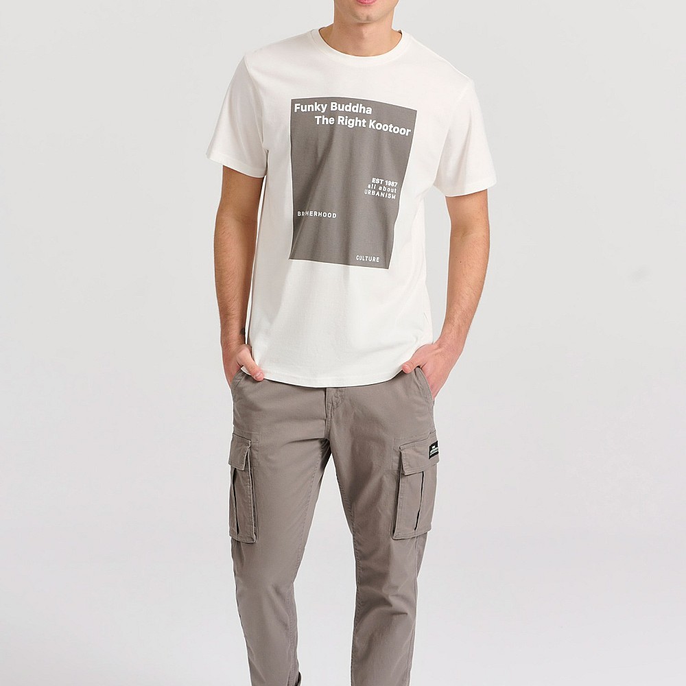 FUNKY BUDDHA Ανδρικό T-Shirt FBM009-311-04
