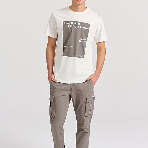 FUNKY BUDDHA Ανδρικό T-Shirt FBM009-311-04