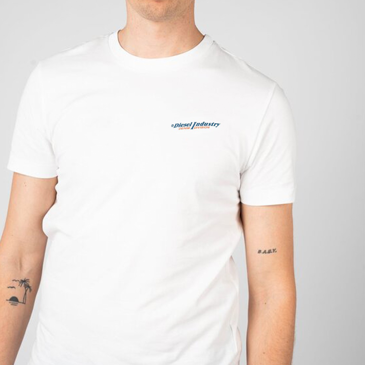 DIESEL Ανδρικό T-shirt T-Just A19000-RPATI-100