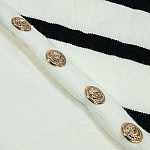 CAVALIERI Φόρεμα Πλεκτό Ίσιο Κοντό Ριγέ Y2571