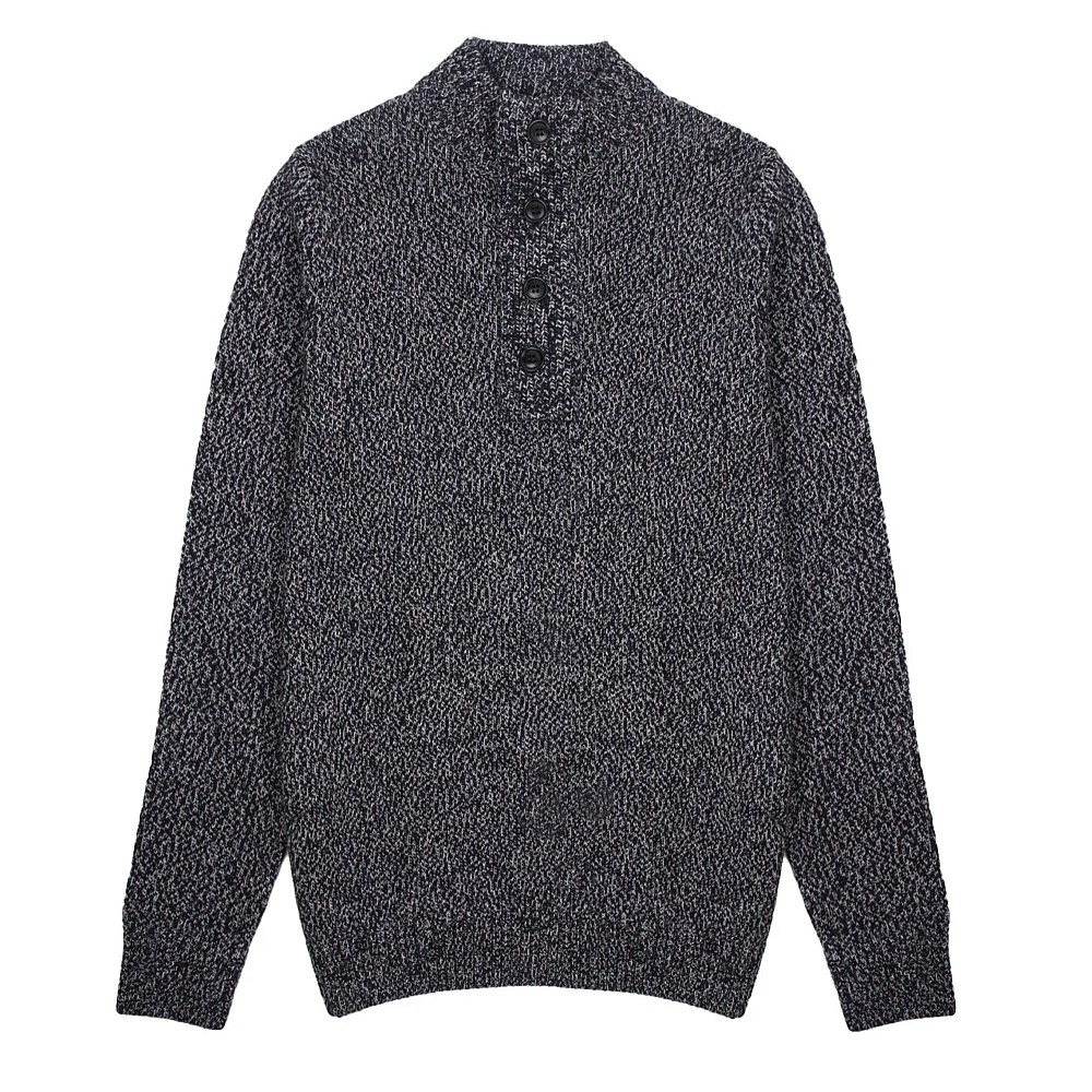 Ανδρική Πλεκτή Μπλούζα Sid Half Zip MKN1331