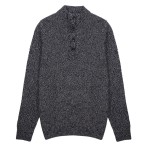 Ανδρική Πλεκτή Μπλούζα Sid Half Zip MKN1331 Ανδρική Πλεκτή Μπλούζα Sid Half Zip MKN1331