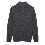 Ανδρική Πλεκτή Μπλούζα Sid Half Zip MKN1331 Ανδρική Πλεκτή Μπλούζα Sid Half Zip MKN1331
