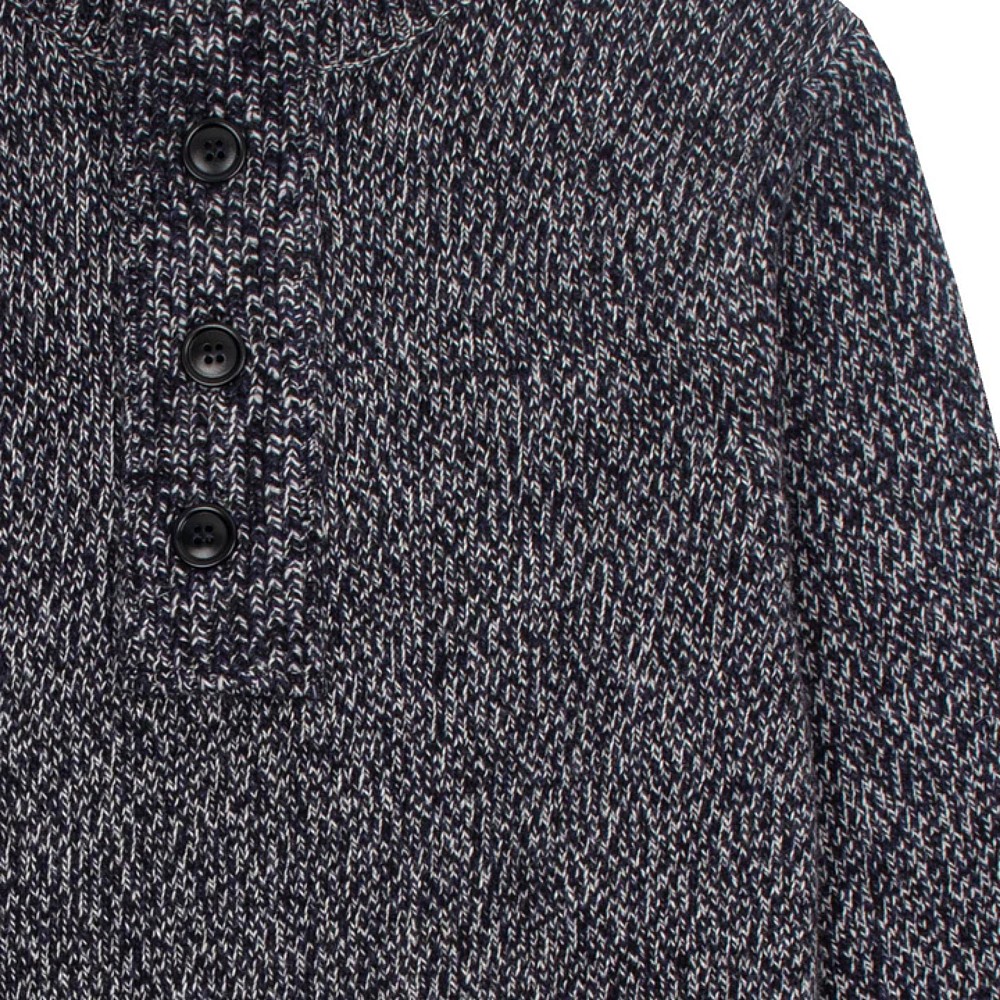 Ανδρική Πλεκτή Μπλούζα Sid Half Zip MKN1331