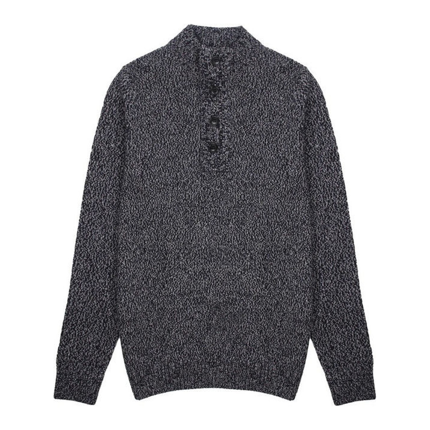 Ανδρική Πλεκτή Μπλούζα Sid Half Zip MKN1331