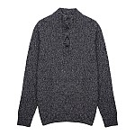 Ανδρική Πλεκτή Μπλούζα Sid Half Zip MKN1331