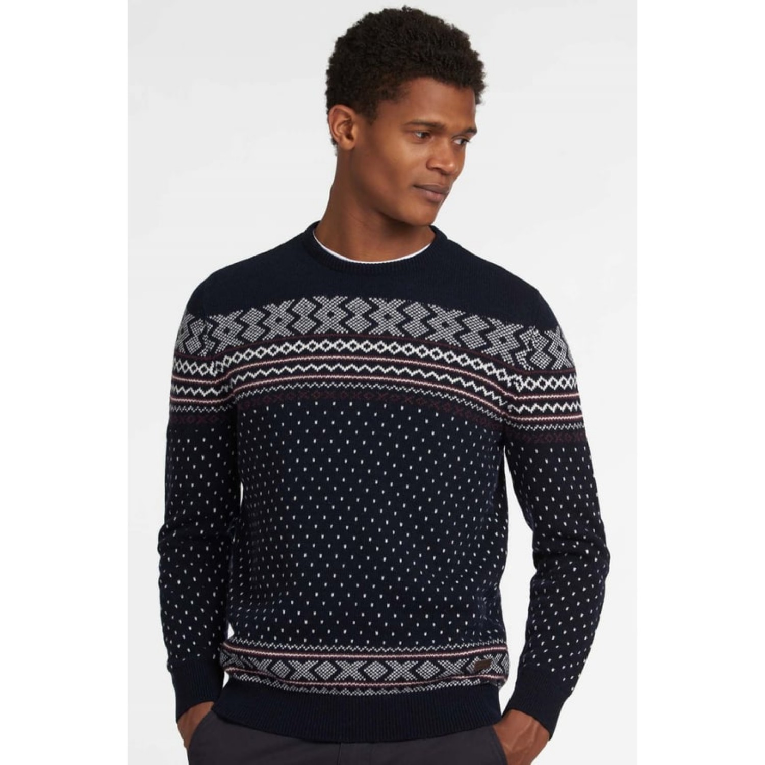 Ανδρική Πλεκτή Μπλούζα Essential Fair Isle MKN1342