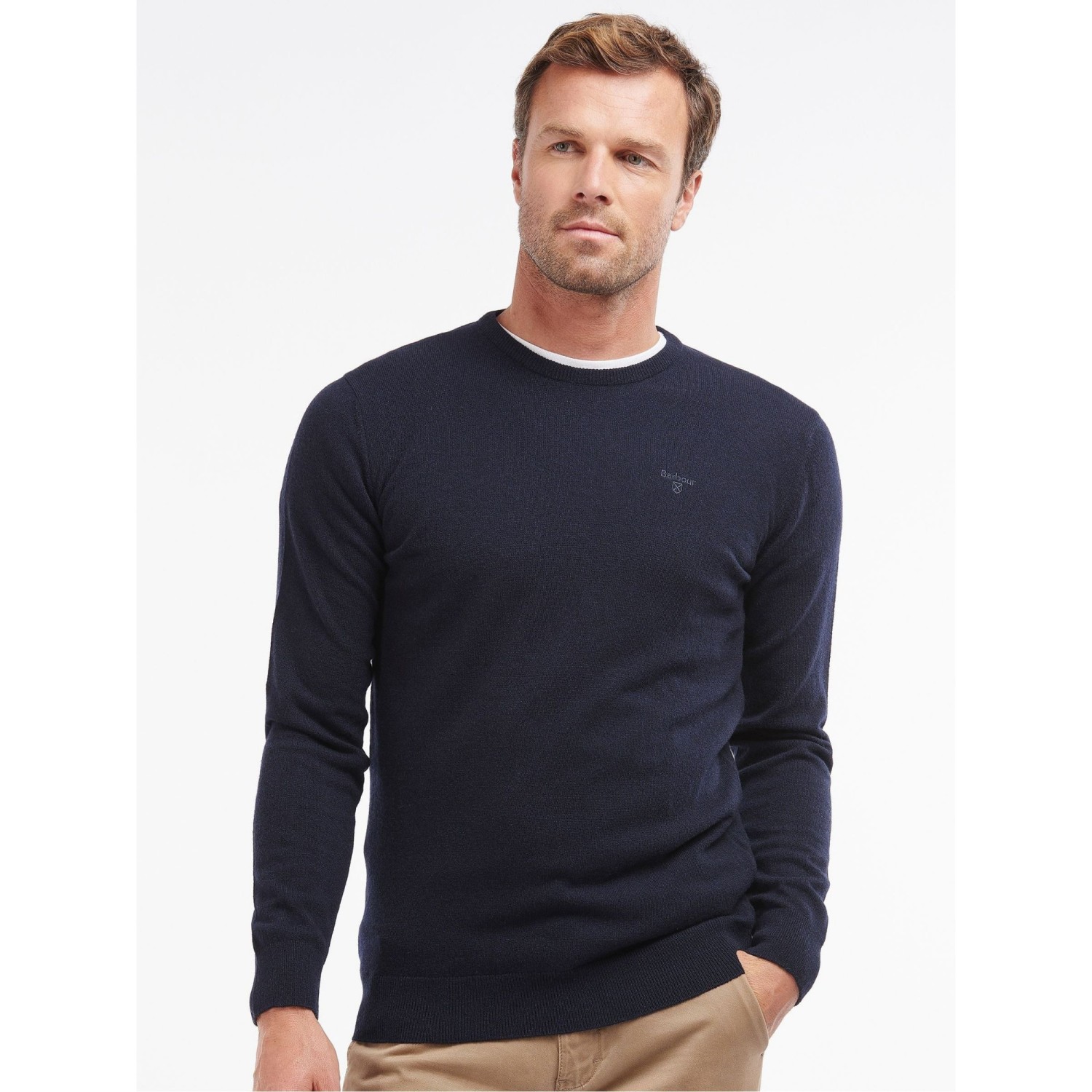 BARBOUR Ανδρική Πλεκτή Μπλούζα Quad Crew MKN1419