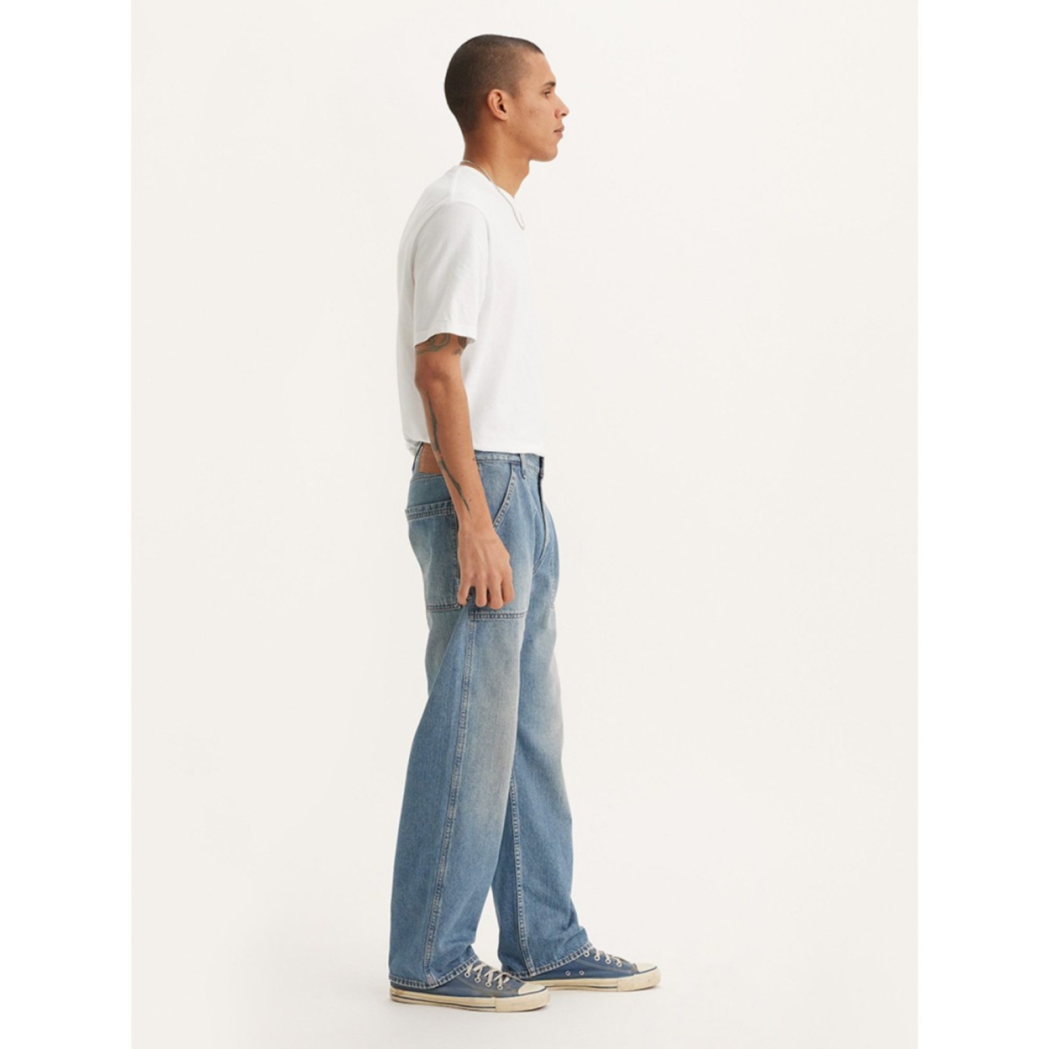 LEVIS Σνδρικό Παντελόνι 555 Relaxed Strt Utili A92340001