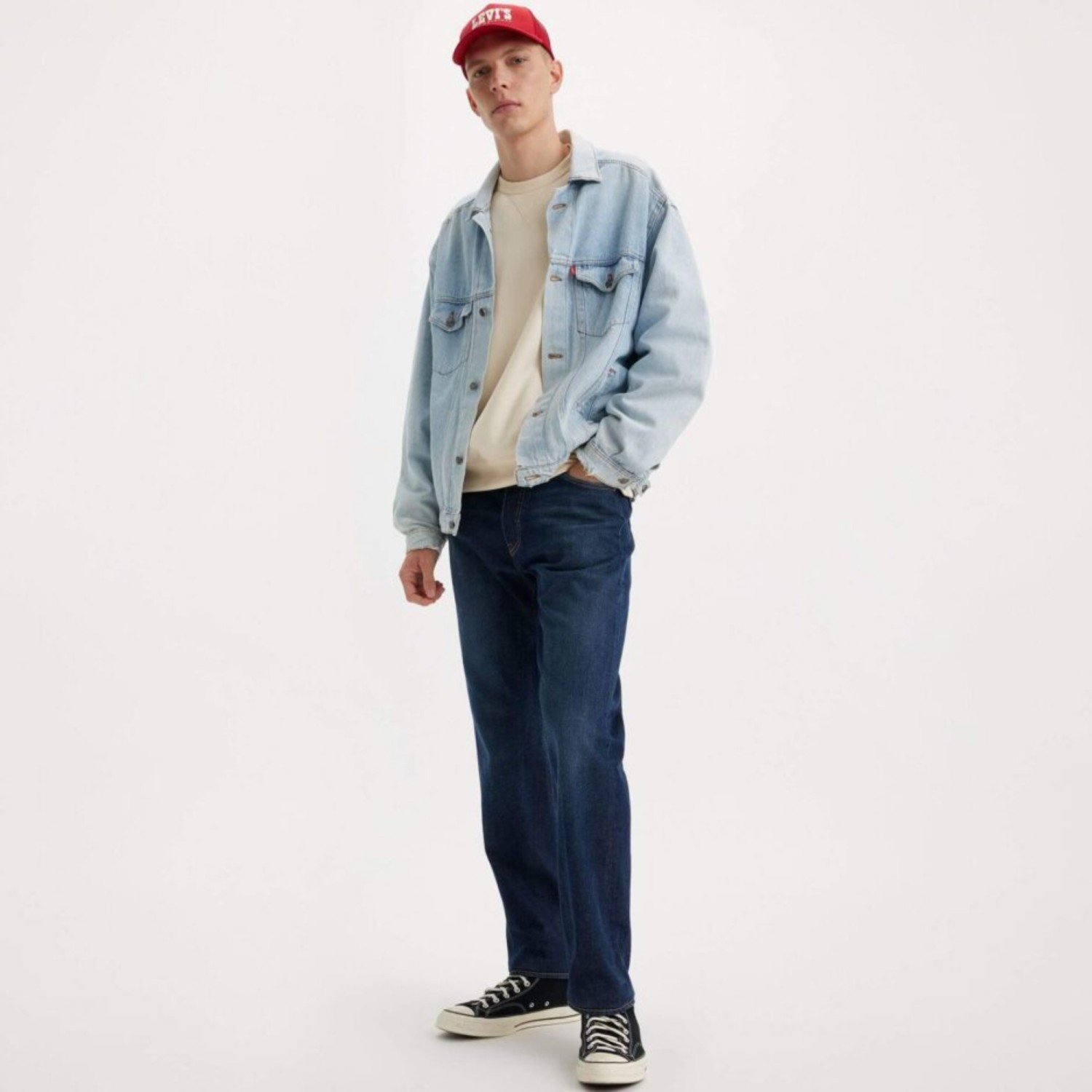 LEVIS Ανδρικό Παντελόνι Τζιν 501® Slim Taper