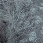 CAVALIERI Φόρεμα Πλεκτό με Τιράντα και Φτερά FF01912