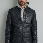 NAVY & GREEN Δερμάτινο Τζάκετ 24DO.003/LJ Ανδρικό