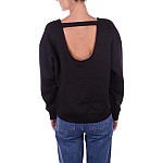 ONLY ONLLARI Cut-Out Back Long Sleeve Sweatshirt