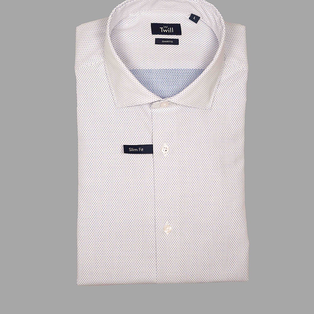 Twill Ανδρικό Πουκάμισο SPORT M.M 100% COTTON ΣΧΕΔΙΑΣΤΟ