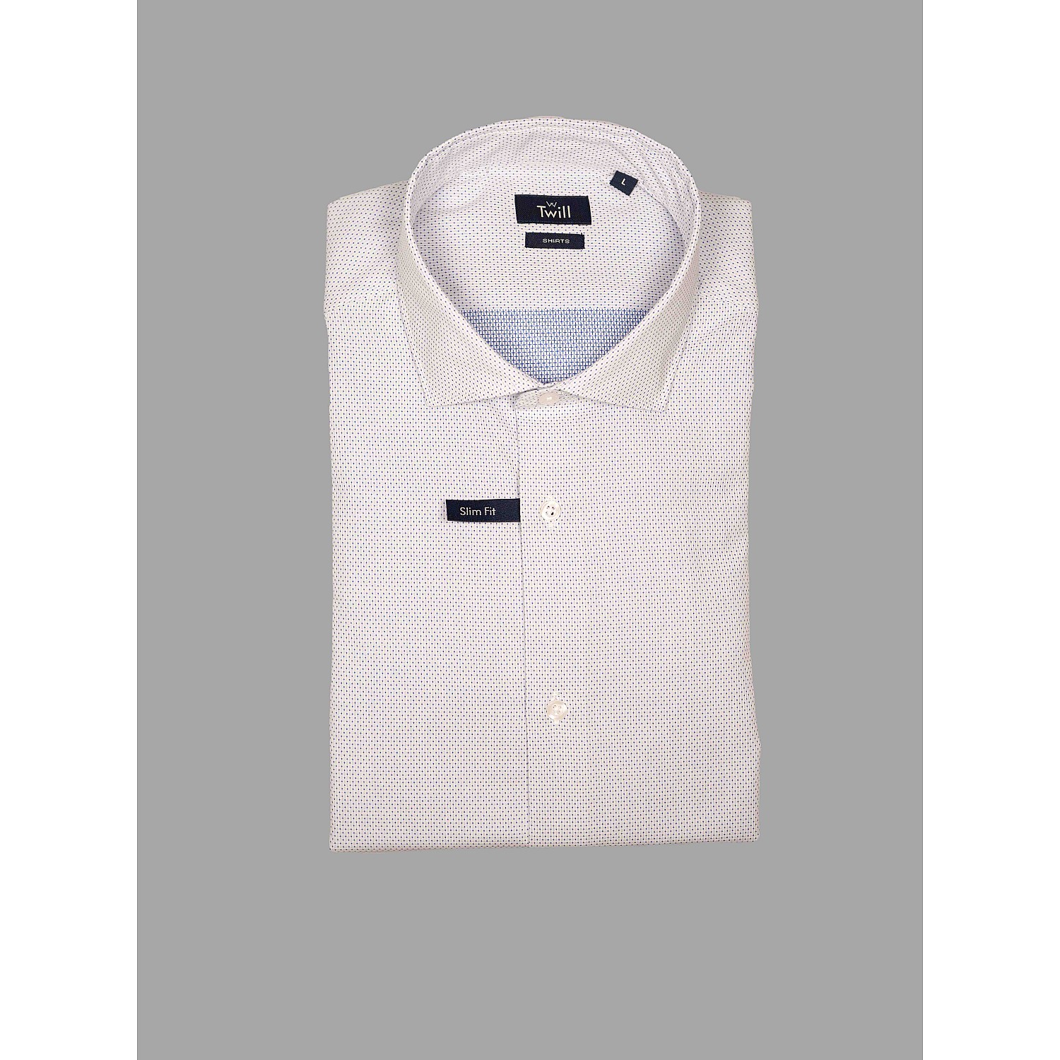Twill Ανδρικό Πουκάμισο SPORT M.M 100% COTTON ΣΧΕΔΙΑΣΤΟ