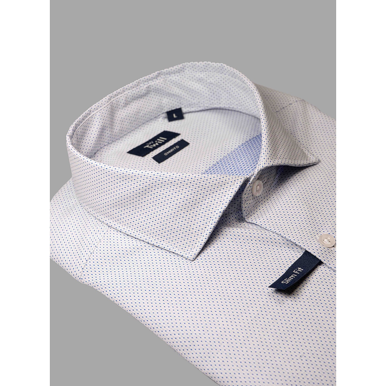 Twill Ανδρικό Πουκάμισο SPORT M.M 100% COTTON ΣΧΕΔΙΑΣΤΟ