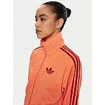 ADIDAS ORIGINALS JP2294 UNISEX FLEECE JACKET - FIREB