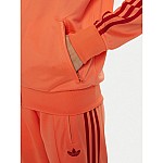 ADIDAS ORIGINALS JP2294 UNISEX FLEECE JACKET - FIREB
