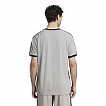 ADIDAS JY1369 Men's Short Sleeve 3-Stripes T-Shirt