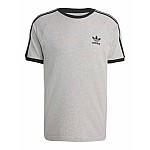 ADIDAS JY1369 Men's Short Sleeve 3-Stripes T-Shirt