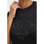 KARL JEANS Γυναικεία Μπλούζα Κ.Μ. Fan Rhinestone 12345