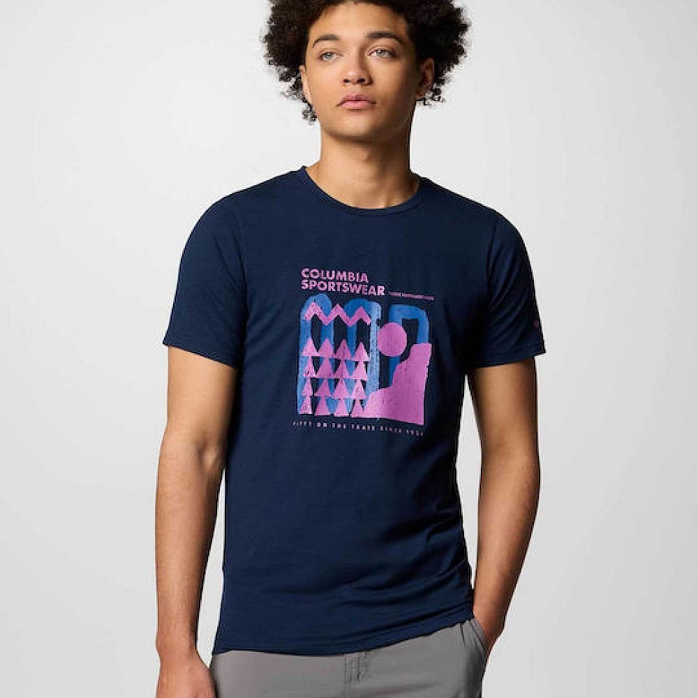 Columbia Ανδρική Μπλούζα Μακό Κ.Μ Sun Trek Graphic Tee