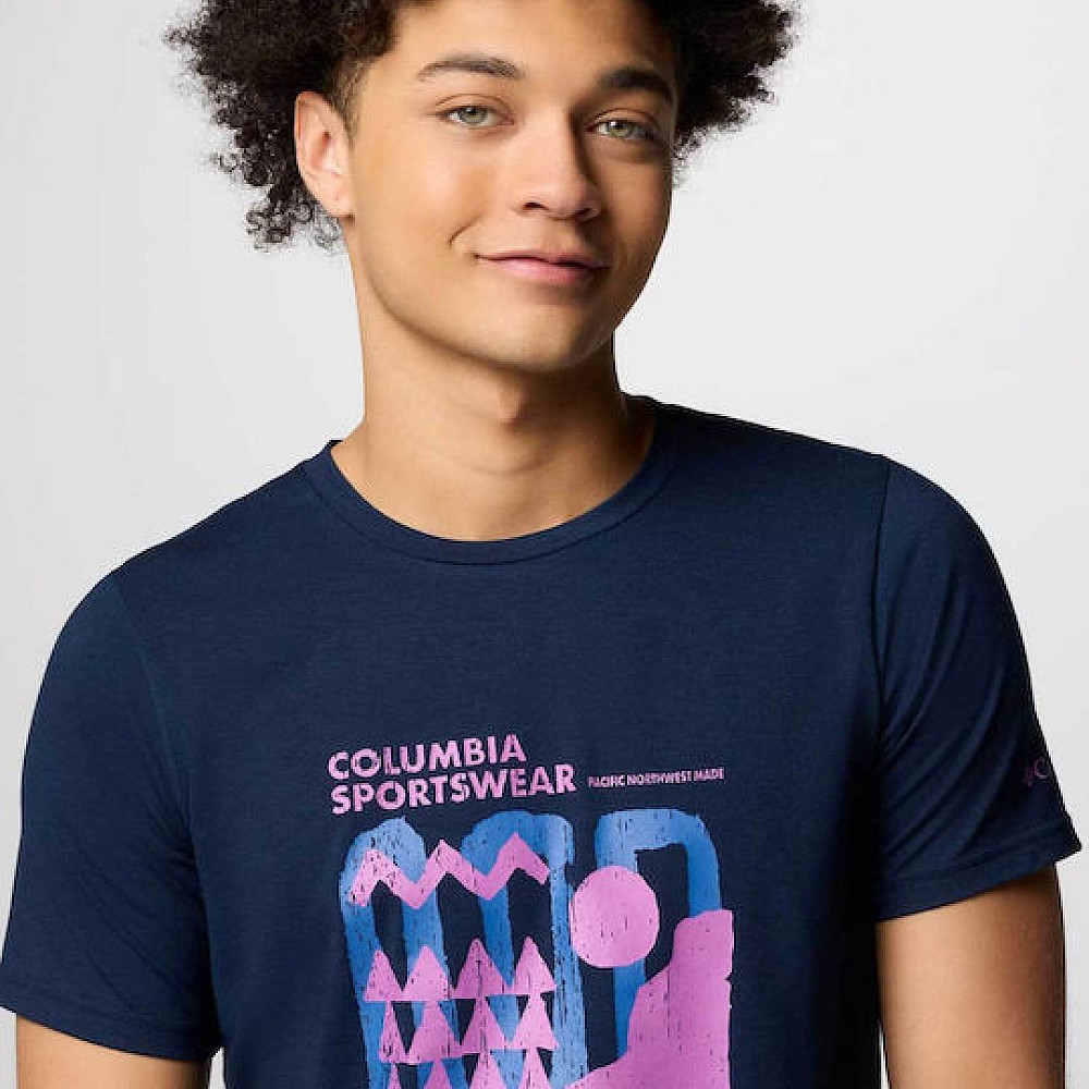 Columbia Ανδρική Μπλούζα Μακό Κ.Μ Sun Trek Graphic Tee
