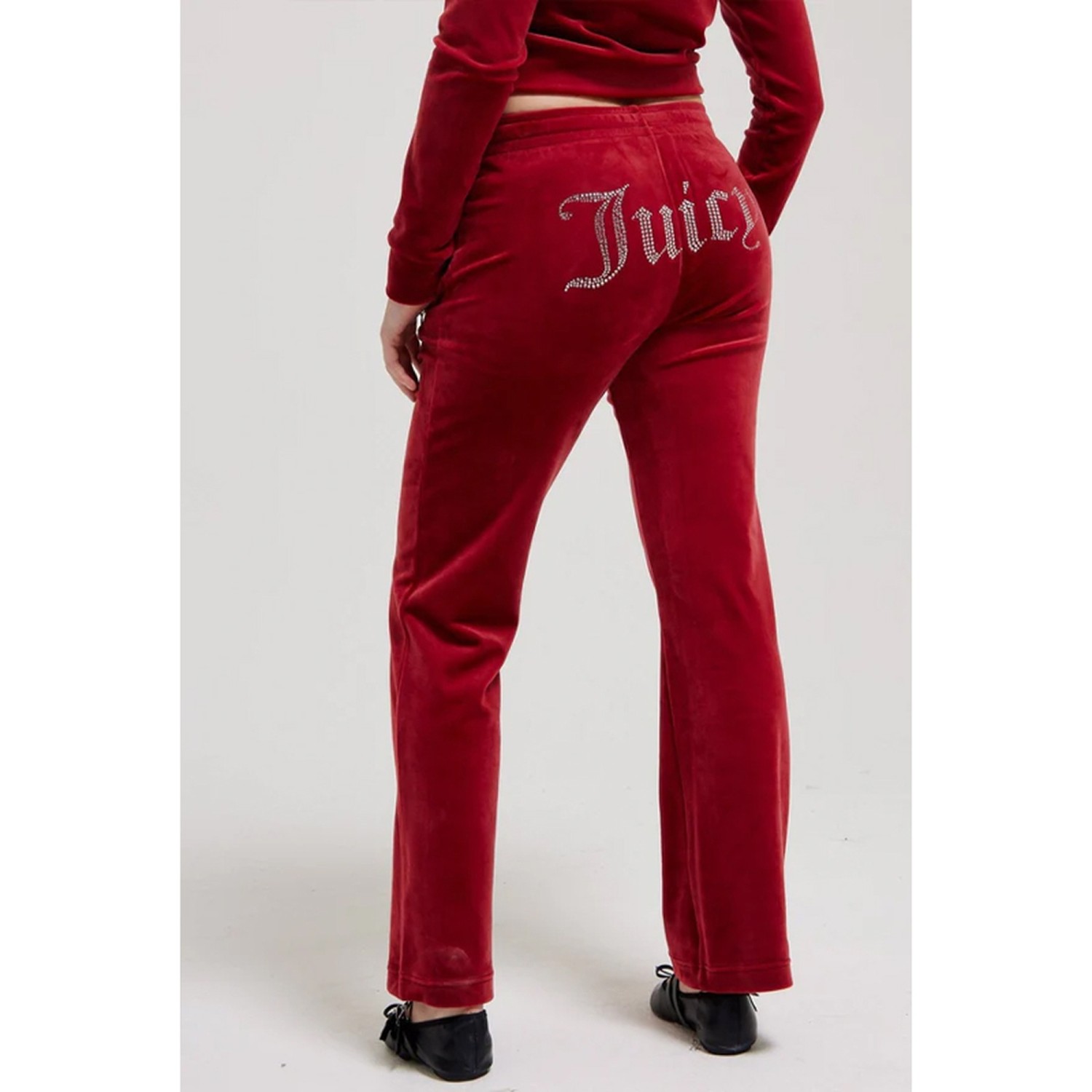 Juicy Couture Diamante Tina Παντελόνι Φόρμας Βελουτέ Juicy Couture Diamante Tina Παντελόνι Φόρμας Βελουτέ