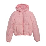Juicy Couture Κοντό Γυναικείο Puffer Μπουφάν για Χειμώνα