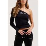Juicy Couture Γυναικεία Μπλούζα με έναν Ώμο