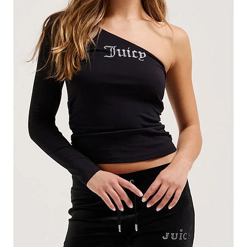 Juicy Couture Γυναικεία Μπλούζα με έναν Ώμο