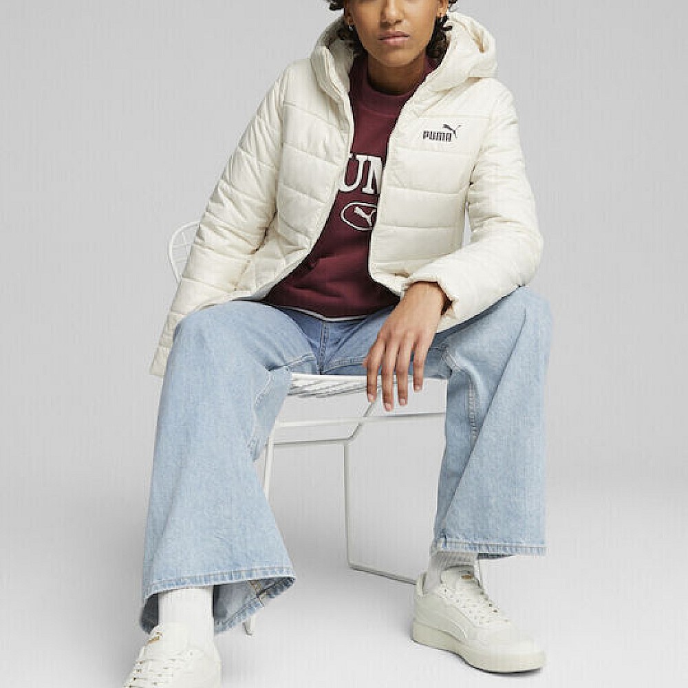 Puma Κοντό Γυναικείο Puffer Μπουφάν για Χειμώνα