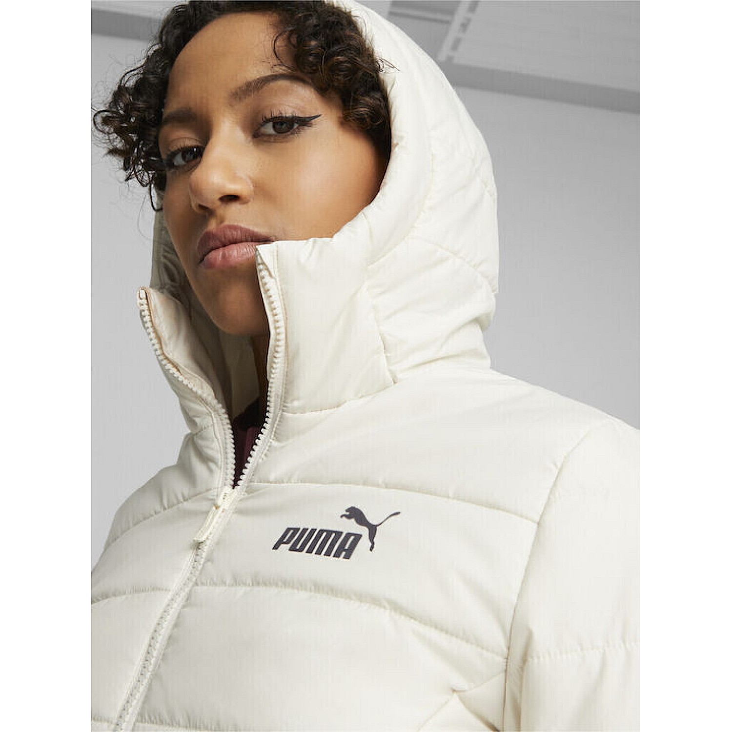 Puma Κοντό Γυναικείο Puffer Μπουφάν για Χειμώνα