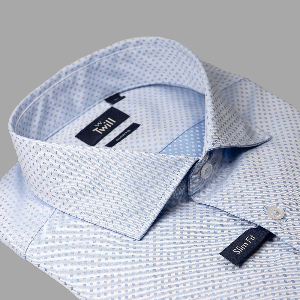 Twill Ανδρικό Πουκάμισο SPORT M.M 100% COTTON ΣΧΕΔΙΑΣΤΟ