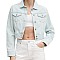 PL402431PG2 Γυναικείο Μπουφάν CROPPED JACKET