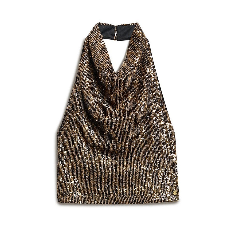 SUPERDRY Γυναικεία Μπλούζα Bout Cowl Halter Neck