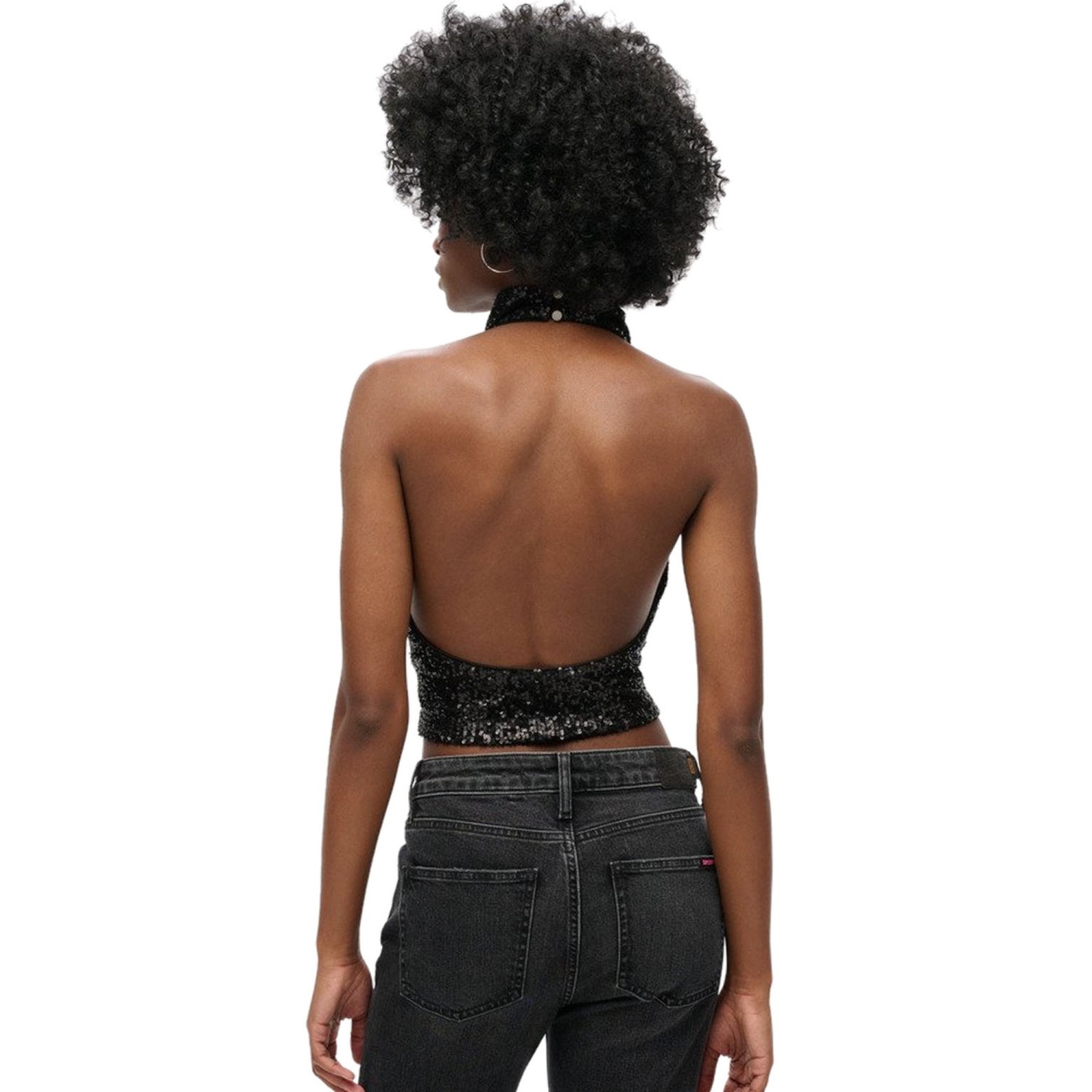 SUPERDRY Γυναικεία Μπλούζα Bout Cowl Halter Neck