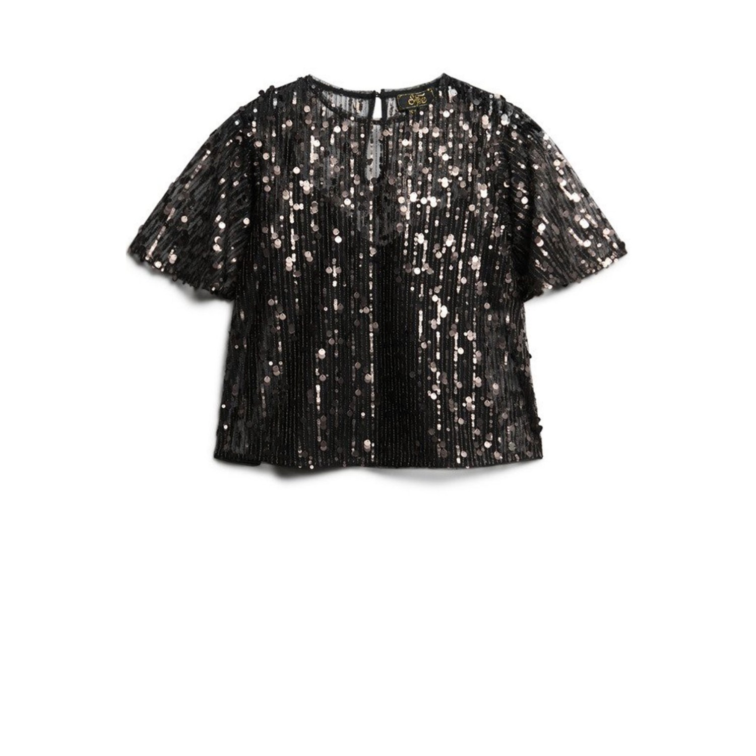 SUPERDRY Γυναικεία Μπλούζα Bout Sheer σε Στυλ Μακό