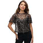 SUPERDRY Γυναικεία Μπλούζα Bout Sheer σε Στυλ Μακό