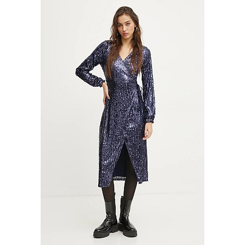 SUPERDRY Γυναικείο Φόρεμα D3 Bout Sequin Wrap Max